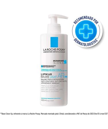 La Roche-Posay Lipikar Baume Light AP+ M 400ml - Soothing Lotion for Dry Skin Hydration & Repair - International Shipping Available - Buy Online on GoSupps.com