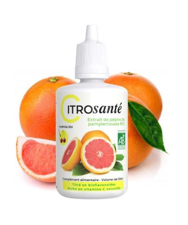 INOLAB Citrosant BIO - Extrait de P pins de Pamplemousse certifi biologique | 50ML