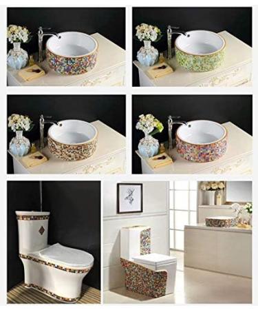 200g Mixed Color Crystal Mosaic Glass Tiles - Perfect for Home Decor & DIY Crafts - 1x1 cm Blues - Buy Online on GoSupps.com