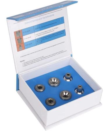 Diamond Dermabrasion Head Microdermabrasion Stainless Steel Diamond Microdermabrasion Dermabrasion 6 Tips Filter Replacement Set - Buy Online on GoSupps.com