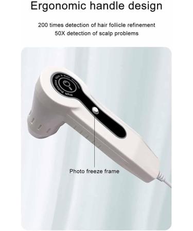 Hair Analyzer for Skin Diagnosis 10 Inch LCD Screen Digital Skin Detector Skin Analysis Machine Skin Pigment Tester for Skin Diagnosis and Treatment - Buy Online on GoSupps.com