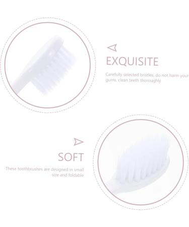 Healvian 25 Pack Travel Toothbrush Set - Collapsible & Foldable Toothbrushes for Adults | Ideal Camping & Travel Oral Care - Buy Online on GoSupps.com