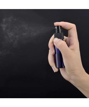 GeRRiT Fine Mist Spray Dispenser Bottle Plastic Spray Empty Bottle Clear Fine Mist Mini Travel Bottle Set Reusable for Cleaning Gardening Plants and Traveling Blue - Buy Online on GoSupps.com