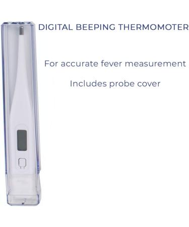 Apex Pediatric Health Kit - All-in-One Infant Care Set with Digital Thermometer, Nasal Aspirator, Dropper, Syringe & Pacifier Dispenser - Buy Online on GoSupps.com