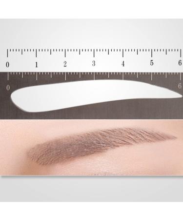 Generic 1PC T-shaped Straight eyebrows Stencils Caliper Positioning Makeup Permanent Eyebrow Balance Ruler Nice Processed - Buy Online on GoSupps.com