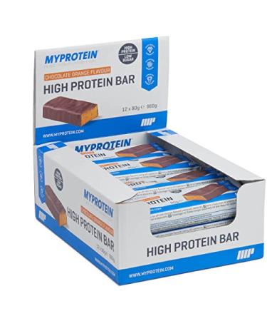 My Protein MyBar High Pro Protein Bar Chocolate Orange Flavor