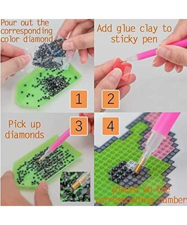 24 PCS Kids Diamond Painting Sticker Kit - Fun DIY Mosaic Art for Children Beginners - Buy Online on GoSupps.com