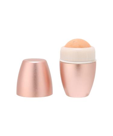 Oil Absorbing Volcanic Face Roller Pink Cute Oil Control Stone Facial Roller for Skin Massage Easy Using Facial Roller for Oily and Acne Prone Skin Mini Portable Facial Beauty Tool for Travel