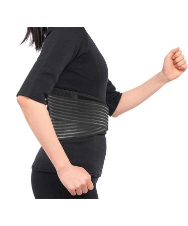 Back Support Belt for Sciatica & Herniated Disc Relief | Adjustable Medium Size | Men & Women - Buy Online on GoSupps.com