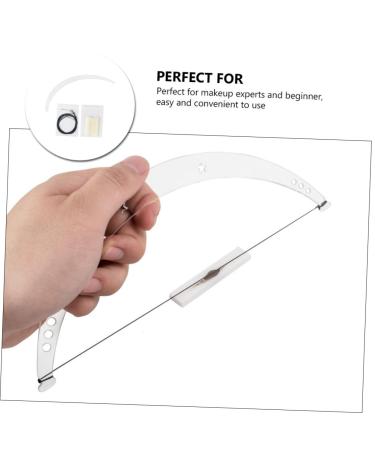 Beavorty 4 Sets Positioning Ruler Drawing Line Flexible Ruler Eyebrow Tool Nose Bridge Ruler Ink Line Balance 1 count (Pack of 1) As Shownx4pcs - Buy Online on GoSupps.com