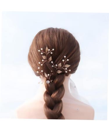 DOITOOL 2pcs Hair Clip Set - U-shaped Hairpins & Tiara Headdress for Brides | Korean Hair Accessories - Buy Online on GoSupps.com