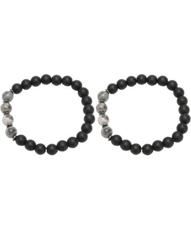 Buy Fashion Stone Bracelet for Men & Women | Acupuncture Slimming Pain Relief Magnetic Bracelet - Buy Online on GoSupps.com