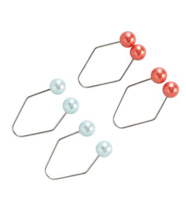 Dimple Maker Tool Dimple Trainer 2 Pairs for Face Cheek (Red + Blue)