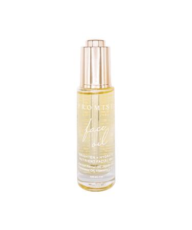 Promise Face Oil Brighten + Hydrate Nutrient Rich Pregnancy Skincare Dual Serum Ultra-Clean Vitamin C + Apricot Oil + Hyaluronic Acid + Vitamin E All Active Ingredients No Fillers Organic