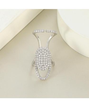 YIUPEDRFG Fashionable Women S Copper Ring For Various Occasions Environmentally Friendly -free Electroplating Process. Rings 02silveryKY1734 - Buy Online on GoSupps.com