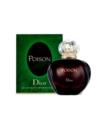 Christian Dior Women's Poison Eau de Toilette Spray 3.4 fl. oz. Fresh 3.4 Fl Oz (Pack of 1) - Buy Online on GoSupps.com