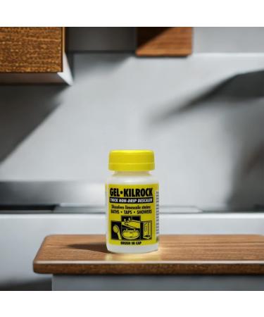 Kilrock Gel | 160ml Multi-Purpose Descaler With 1x Microfiber Cloth & 2x Cleaning Sponge | For Appliances Sinks Taps Tiles and Any Surfaces | Pack of 2 Descaler Gel - Buy Online on GoSupps.com