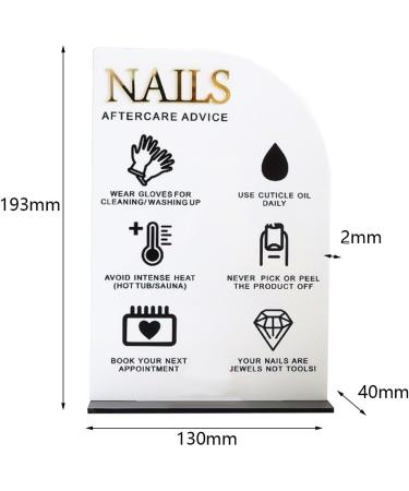 Generic Nail Art Display Board False Nail Tip Showing Holder Acrylic Nail Art Accessories Portable Professional Nail Salon Nail Art Display Stand Style B - Buy Online on GoSupps.com