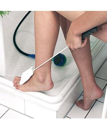 Premium Foot and Toe Brush Set with Extension Washcloth - Ideal for Deep Cleaning Feet - Buy Online on GoSupps.com