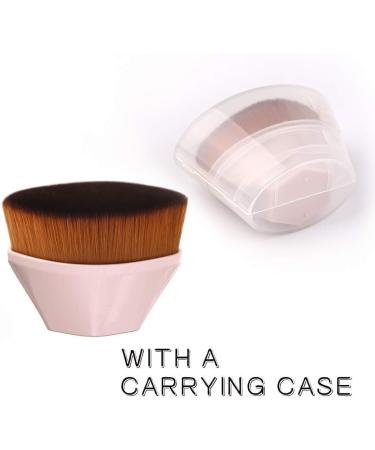 Petal-Shaped Makeup Brush Foundation Brush Foundation Makeup Brush Suitable for Mixed Liquid Cream or Flawless Powder Cosmetics Multifunctional Makeup Brush (Pink) - Buy Online on GoSupps.com