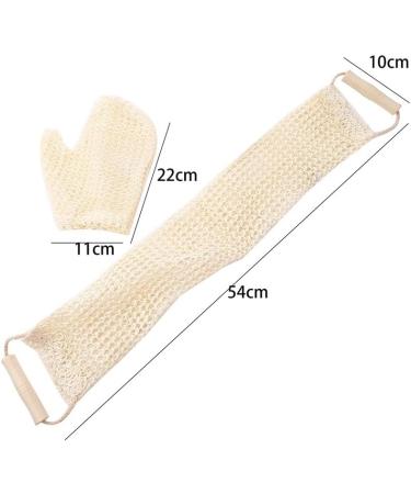 Bath Sponge Jute Bath Towel Shower Towel Back Body Exfoliation with Shower Scrubber Sponges Bath (Color : A) - Buy Online on GoSupps.com
