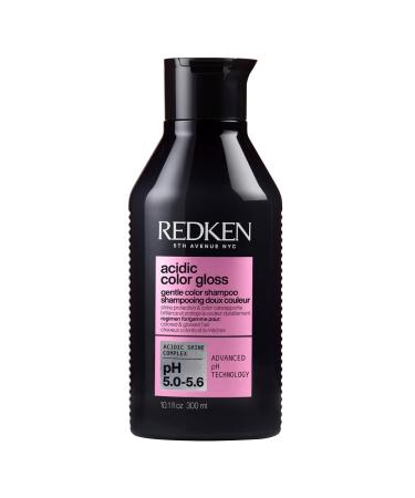 REDKEN Gentle Color-Protecting Shampoo Colored Hair Prolongs & Enhances Color Acidic pH Formula Generous Size Acidic Color Gloss 500ml