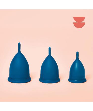 Buy Divine Menstrual Cup BLUE (L Soft) - Eco-Friendly & Comfortable | International Shipping Available - Buy Online on GoSupps.com