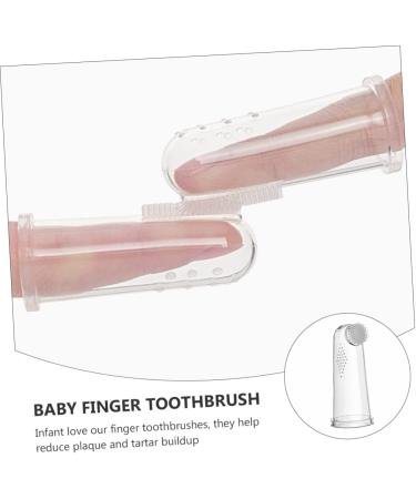 Hoement Finger Toothbrush Set for Children & Pets - Ideal Finger Toothbrushes for Babies & Toddlers - Buy Online on GoSupps.com