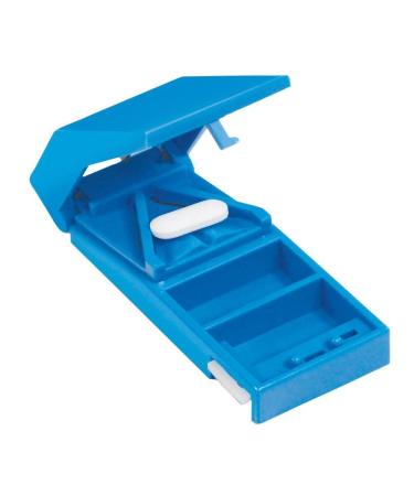Aidapt Lockable Pill Cutter and Storer Ideal for Cutting Large Tablets