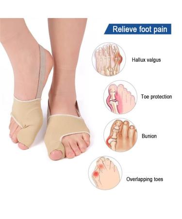 Big Toe Spreader for Hallux Valgus - Gel Bale Stretchy Pads & Padded Rail - Size L - Buy Online on GoSupps.com