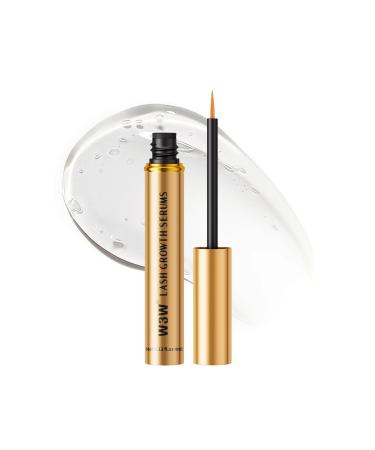 W3W Eyelash serum - Eyelash Growth Serum with Advanced Formula to Boost Longer, Thicker Fuller Looking Lashes Nourishing Lash Serum For Eyelash Growth Vegan & Cruelty-Free for Sensitive Eyes 4ml