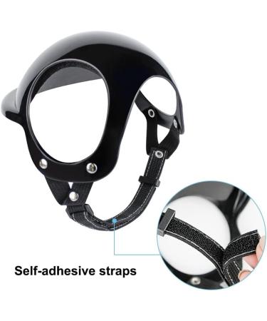 Cool Dog Motorcycle Helmet - Adjustable Pet Helmet for Small & Medium Dogs | Safe Bicycle Gear with Ear Holes - Buy Online on GoSupps.com
