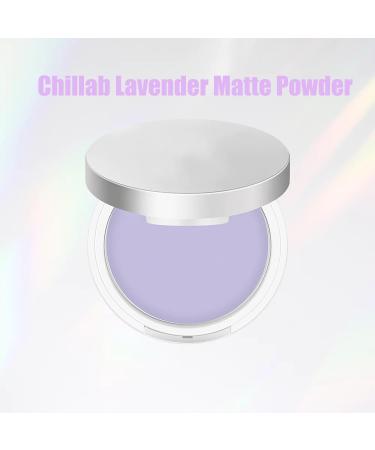 Lavender Matte Powder Lavender Matte Powder Control Oil Silky Control Oil Mini Powder Durable Makeup to Create Softness (1 Piece) - Buy Online on GoSupps.com