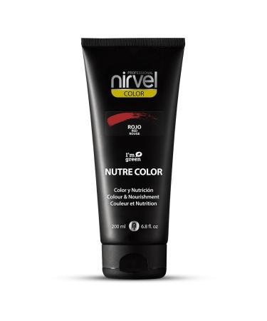 Nirvel NUTRE COLOR Garnet red 200 mL professional mask - temporary coloring - nutrition and brightness