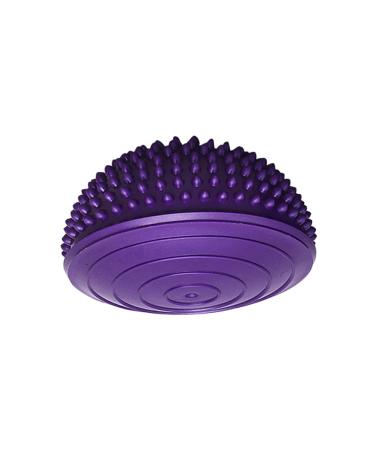 Frcolor Durian-ball Neck massage device Massageball Yoga massager body relaxing massage device Foot massager Tool muscle massage device poor massage device deep hemisphere 16x16x8cm purple