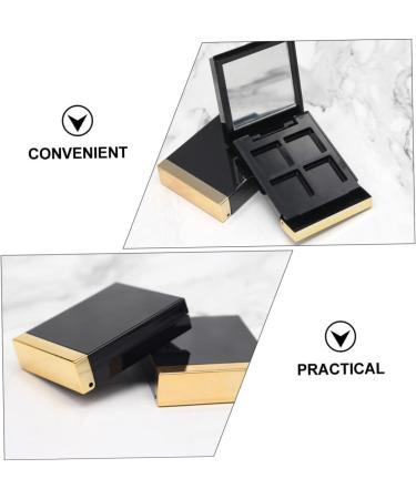 FOMIYES 4 Pcs Eye Shadow Box Traveling Makeup Case Eye Make up Pallet Empty Makeup Case Loose Powder Square 6.15x5.09cmx2pcs As Shownx2pcs - Buy Online on GoSupps.com