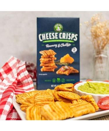 John Wm. Macy's Cheddar Rosemary Cheesecrisps 127 Grams - Buy Online on GoSupps.com