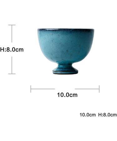 Ceramic Bowl Retro Cutlery Bulk Kitchen Living Room Fruit Restaurant Creative Round Deep Dish Simple Personality Dessert Bowl 3.5 Inch 380ml. - Buy Online on GoSupps.com