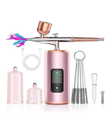 Xeodaun Airbrush Kit with Compressor Cordless Airbrush Set with LED Display 36 PSI High Pressure Portable Airbrush for Model Manicure Tattoo