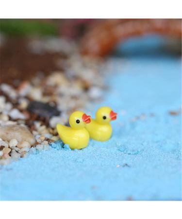 NA 40PCS Miniature yellow ducks micro-landscape scenery aquarium decoration moss bonsai flower pot decorative - Buy Online on GoSupps.com