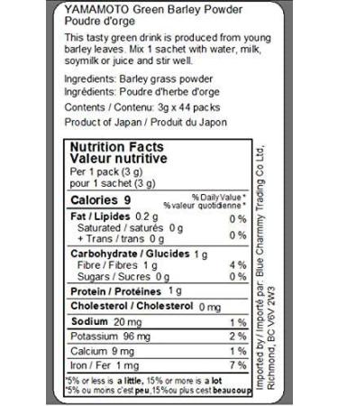 Yamamoto Kanpo Aojiru Barley Young Leaves Green Juice 44 Sticks - Authentic Japanese Superfood - Buy Online on GoSupps.com