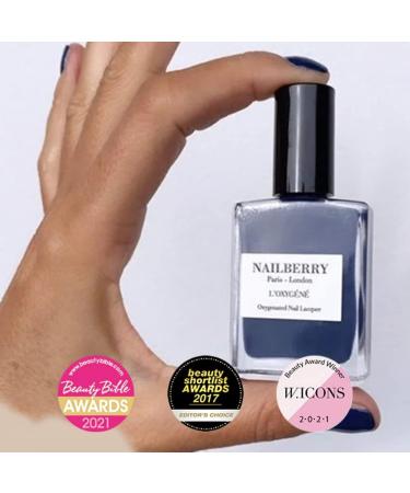 Nailberry L'Oxyg n Oxygenated Nail Lacquer | Number 69 | 15 ml - Vegan, Halal, Cruelty & Gluten Free | Long Lasting Color for Healthier Manicure - Buy Online on GoSupps.com