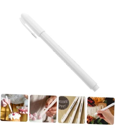 VINTORKY 4pcs Baking Pigment Pen Cakes Biscuits Edible Markers for Cookie Biscuit Marker Plastic White - Buy Online on GoSupps.com