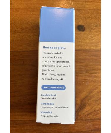 Hero Cosmetics Glow Balm Skin Stick | Dewy Radiant Finish for Acne-Prone Skin | Non-Comedogenic | 0.4 oz - Buy Online on GoSupps.com