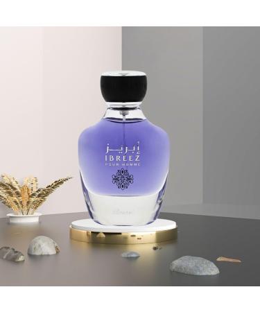 RASASI Ibreez Eau De Parfum Men Spray 100ML (3.38 OZ) Arabian Perfume for Men Citrusy And Aquatic Fragrance Long Lasting Perfume For Men Captivating And Luxurious Masculine Scent Ibreez Pour Homme - Buy Online on GoSupps.com