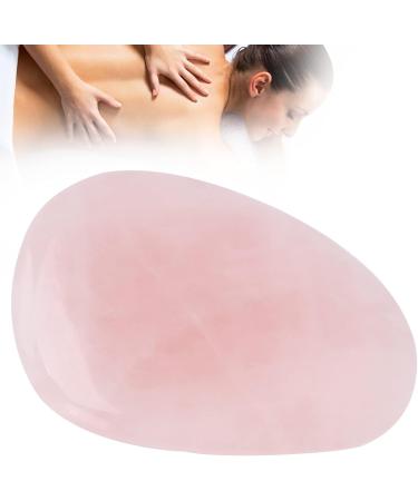 Premium Rose Quartz Gua Sha Tool - Travel-Friendly Face Scraping Massage Tool for Radiant Skin - Buy Online on GoSupps.com