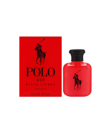 Polo Red By Ralph Lauren 0.5oz 15ml EDT Lemon,Lavender 0.5 Fl Oz (Pack of 1)