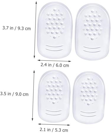 Buy NOLITOY 20 Pairs Self-Adhesive Heel Pads | Comfortable High Heel Cushions & Grips for Women | Heel Inserts for Pain Relief - Buy Online on GoSupps.com