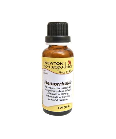 Newton Homeopathics Hemorrhoids Pellets Homeopathic Remedy for Hemorrhoids 1 oz. Bottle 28g