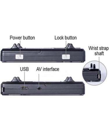 3.5 Inch Handheld Electronic Magnifier Video Magnifier 2X-32X Times Zoom Support Portable Electronic Video Magnifier for Assisted Reading - Buy Online on GoSupps.com